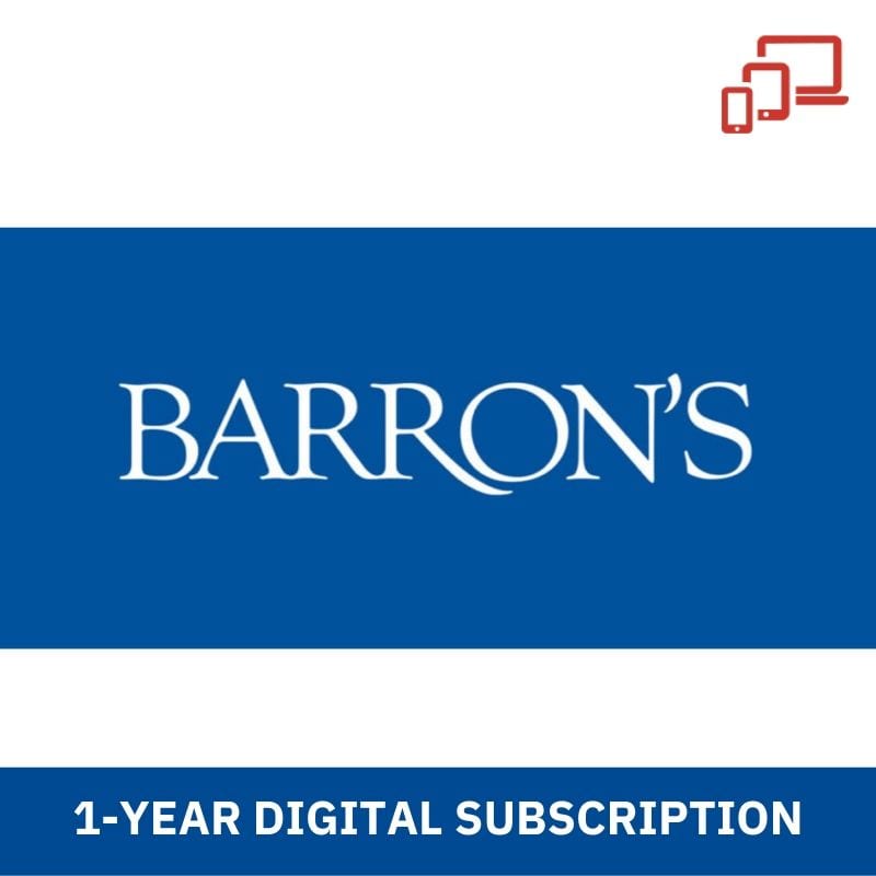 Barron’s Newspaper 1-Year (Digital) Subscription*
