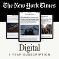 The New York Times 1-Year (Digital) Subscription