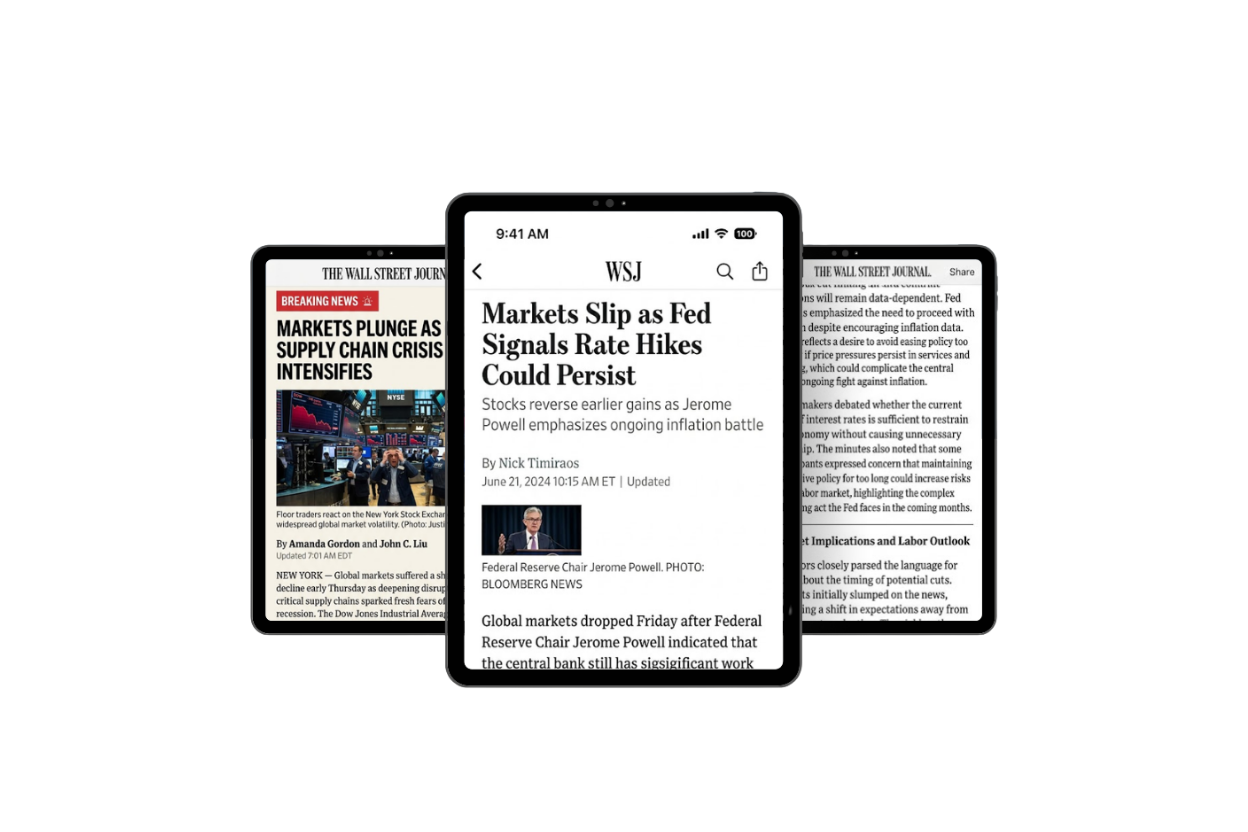 WSJ Digital subscription