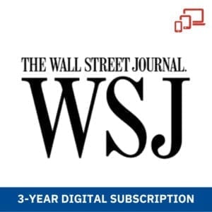 WSJ 3 Years Digital Subscription