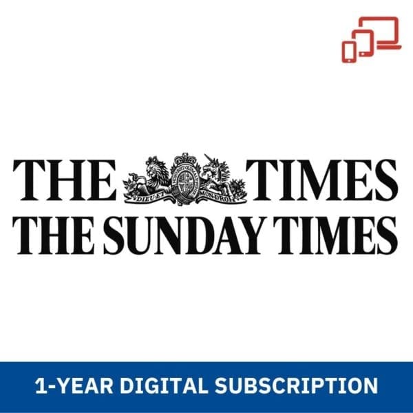 The Sunday Times 1 Year Digital Subscription