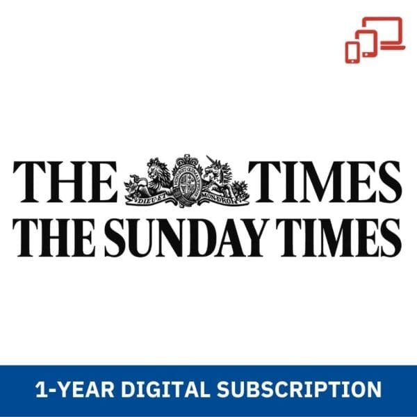The Times / Sunday Times 1Year (Digital) Subscription Top